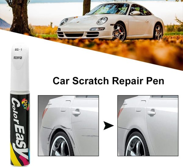 1 Pc Car Scratch Repair Pen, Deep Erase And Fill Scratches With Easy & Quick Paint Automotive Pen For Cars, Vehicles (random Color)