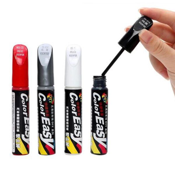 1 Pc Car Scratch Repair Pen, Deep Erase And Fill Scratches With Easy & Quick Paint Automotive Pen For Cars, Vehicles (random Color)