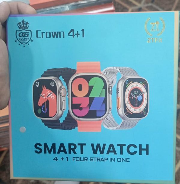 4 In 1 Ultra Smart Watch With Emulated Display