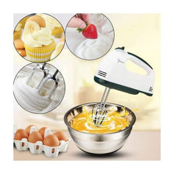 Dh-133 Scarlett Multifunctional 7 Speed Mini Mixer Electric Food Blender Scarlett Handheld Mixer Egg Beater Automatic Cream Food Cake Baking Dough Mixer