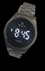 Digital Rolex Fashionable Watch For Men | Best Quality Rolex Watch | Led Touch Screen Watch | Cell Operated Watch ( Without Box )