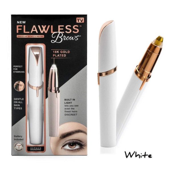 Flawless Brows Rechargeable Eyebrow Hair Remover Machine – Chargeable