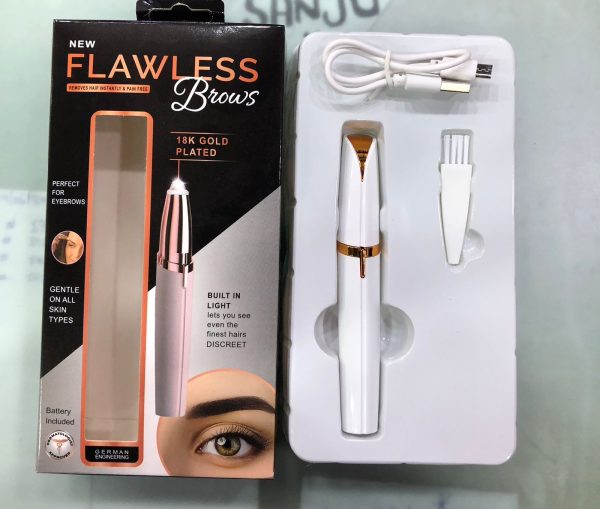 Flawless Brows Rechargeable Eyebrow Hair Remover Machine – Chargeable