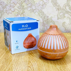 Humidifier H²o Ultrasonic Aroma Humidifier 7 Colour Changing Led Lights Air Humidifier Night Light For Office Living Room Indoor