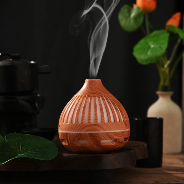 Humidifier H²o Ultrasonic Aroma Humidifier 7 Colour Changing Led Lights Air Humidifier Night Light For Office Living Room Indoor