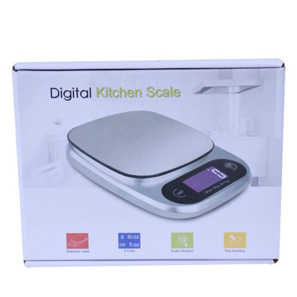 Kitchen Digital Weight Scale Digital Kitchen Scale Digital Weight Machine | Digital Scale With 1 Gram To 10000 Gram Weight Measurement ( Plastic )