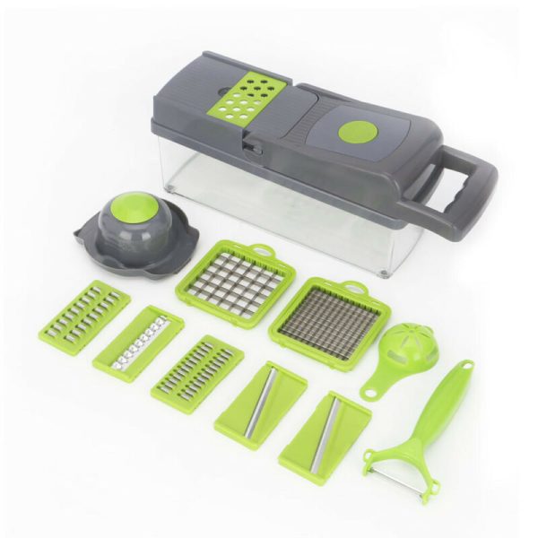 Multifunctional Vegetable Slicer Cutter Shredders Slicer With Basket Fruit Potato Chopper Carrot Grater