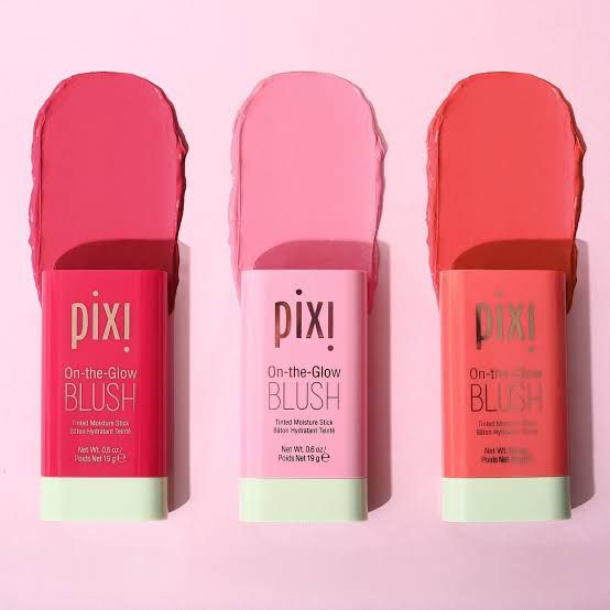 Pixi On The Glow Blush On Tinted For Cheeks Make Up Moisture Stick Long Wearing Make Up Blush 18g (random Shades)