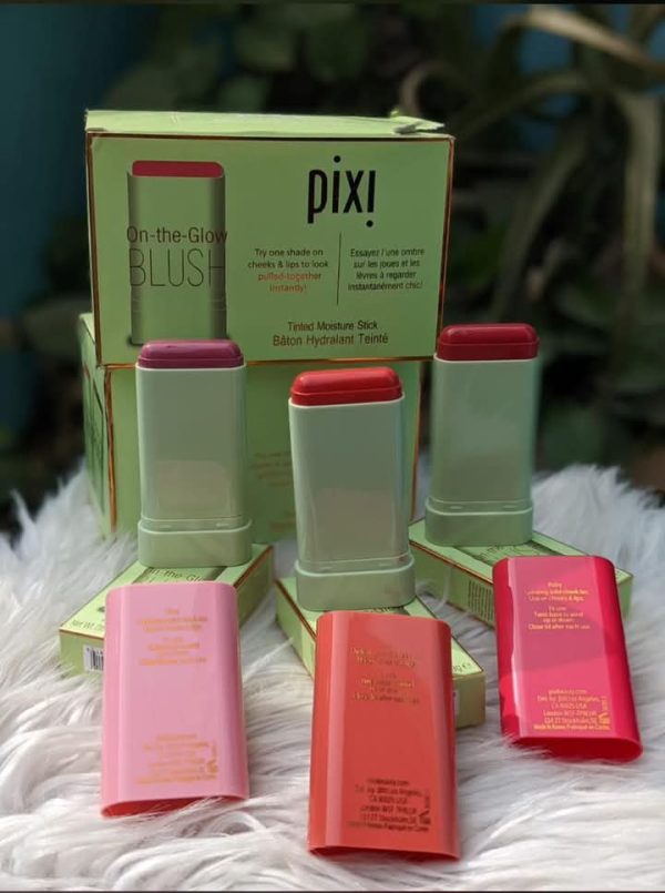 Pixi On The Glow Blush On Tinted For Cheeks Make Up Moisture Stick Long Wearing Make Up Blush 18g (random Shades)