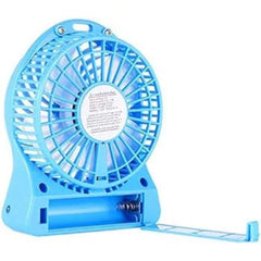 Portable Mini Usb Fan Rechargeable Battery | 3-level Speed Adjustable Electric Cooling Desktop Fan