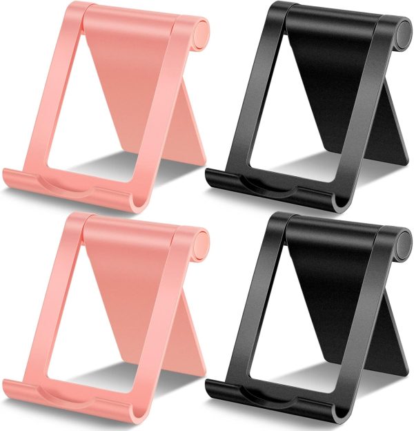 Portable Mobile Phone Holder Multi-angle Universal Mobile Phone Stand 360° Rotateable Phone Holder, Foldable Smartphone Stand