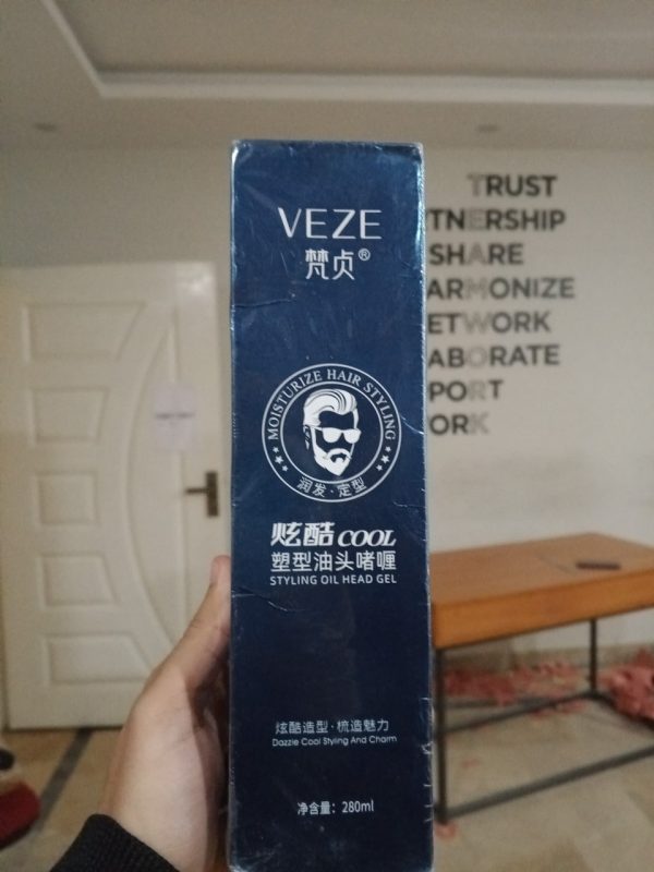 Veze Styling Head Oil Gel Keeps Your Style In Place All Day