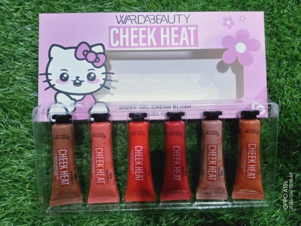 Warda Beauty Cheek Heat For Lips And Cheeks (pack Of 6)